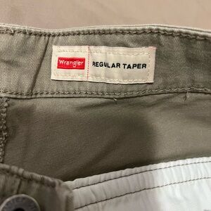 Wrangler Khaki Tapered Pants